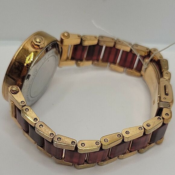 Michael Kors MK6239 Women's Stainless Steel Analog Rose Gold Dial Watch BC882 - Picture 8 of 9